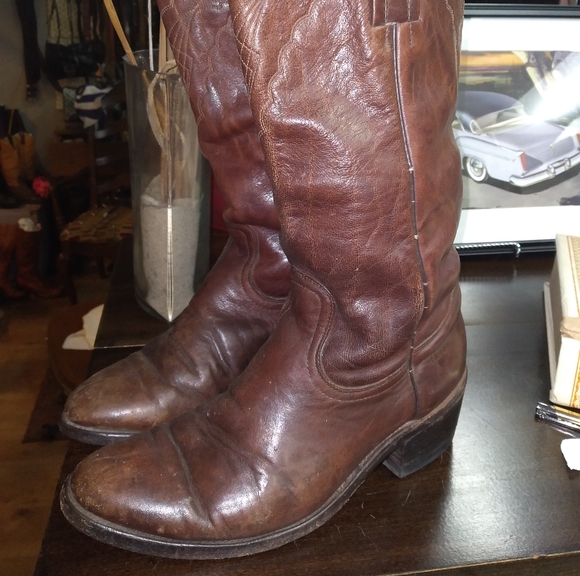Frye custom Web boots size 7 men's or 9 woman's - Picture 1 of 7